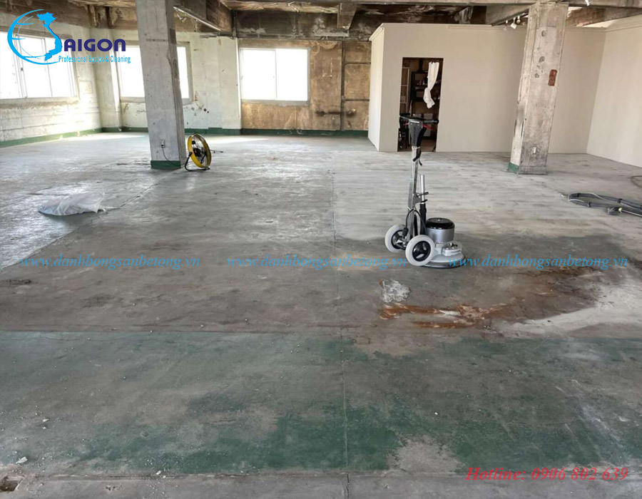 Công ty chuyên dịch vụ đánh bóng sàn bê tông